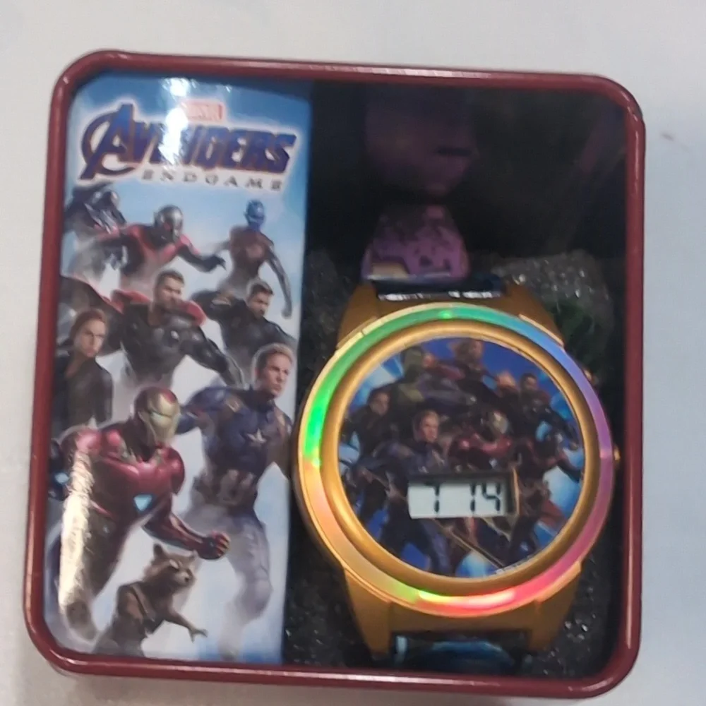 Marvel Avengers End Game - Flashing LED Digital Watch